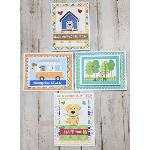 Doodlebug Doggone Cute Card Box & Cards by Tamra - Shipping 5/26