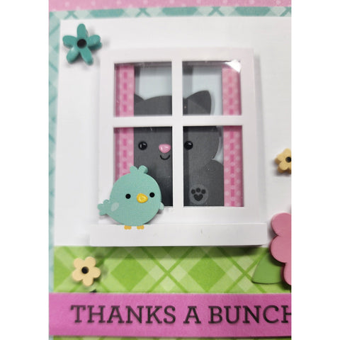 Doodlebug Pretty Kitties Cute Card Box & Cards by Tamra