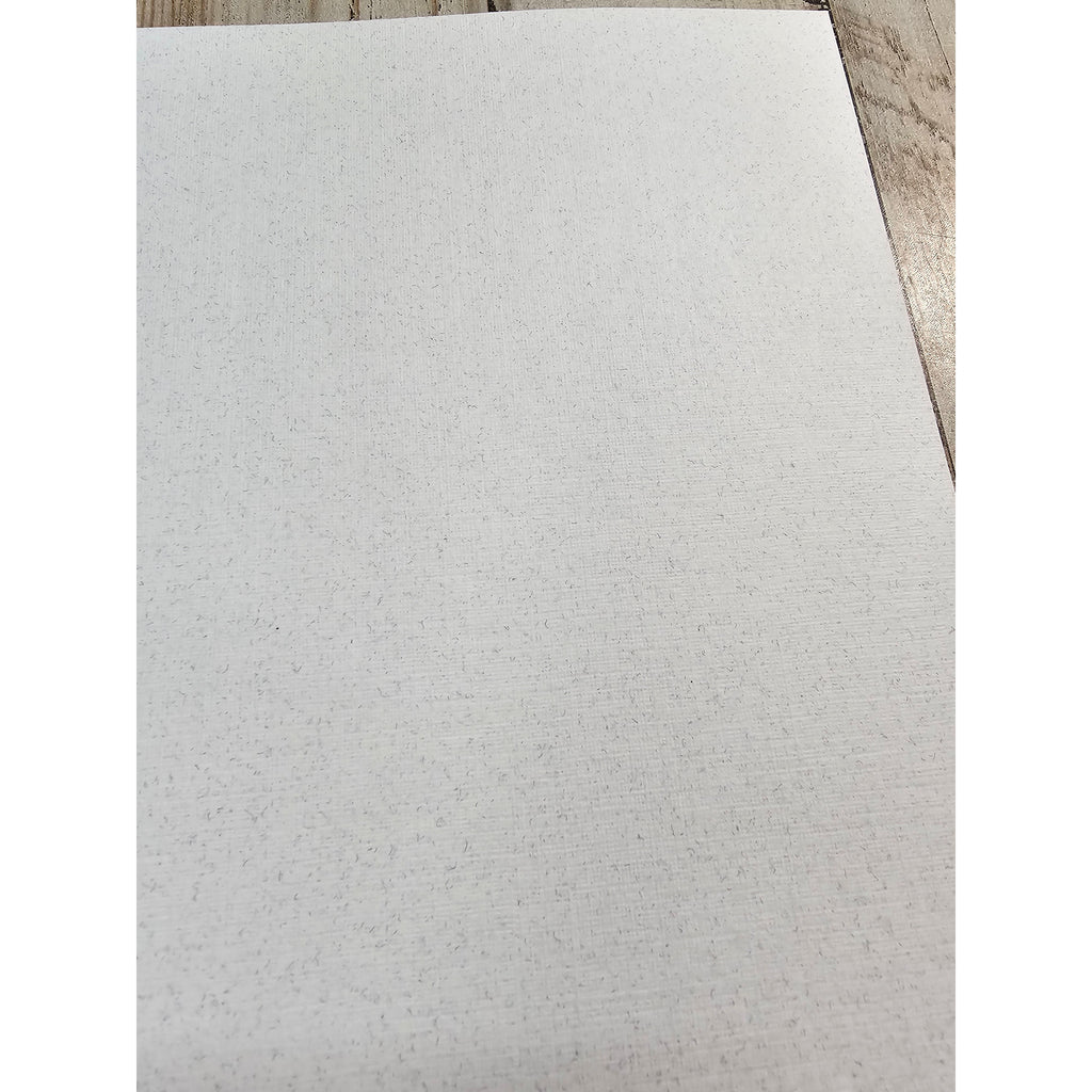 Artisan Cardstock - Linen - Speckletone White / NEW