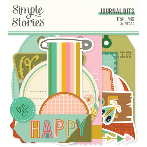 Simple Stories - Trail Mix - Journal Bits & Pieces