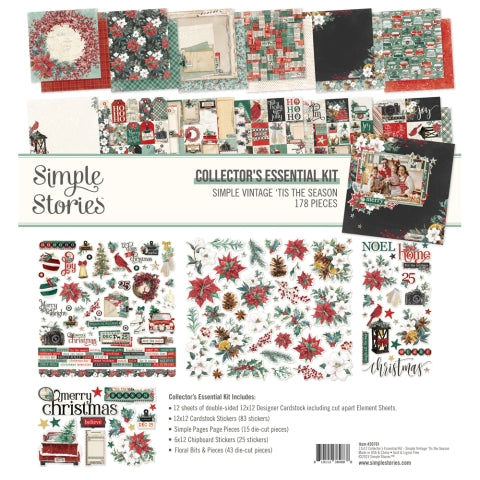 Simple Stories - Simple Vintage 'Tis The Season - Collector's Essential Kit