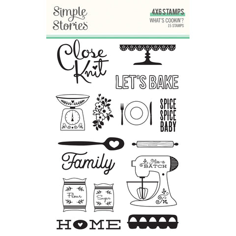 Simple Stories - What's Cookin' - Stamps