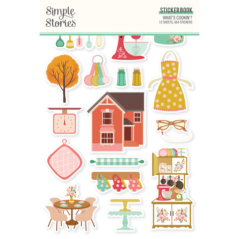 Simple Stories - What's Cookin' - Sticker Book