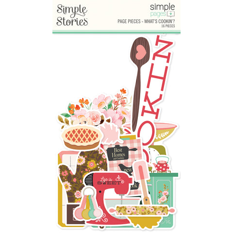 Simple Stories - What's Cookin' - Simple Pages Page Pieces