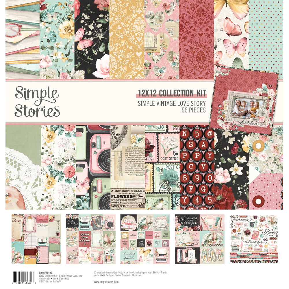 Simple Stories - Simple Vintage Love Story - Collection Kit