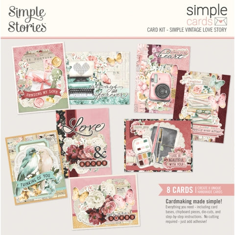 Simple Stories - Simple Vintage Love Story - Simple Cards Card Kit