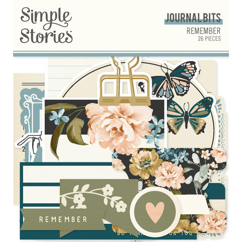Simple Stories - Remember - Journal Bits & Pieces