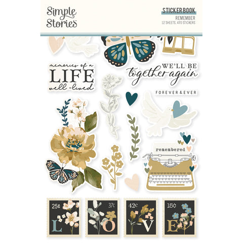 Simple Stories - Remember - Sticker Book