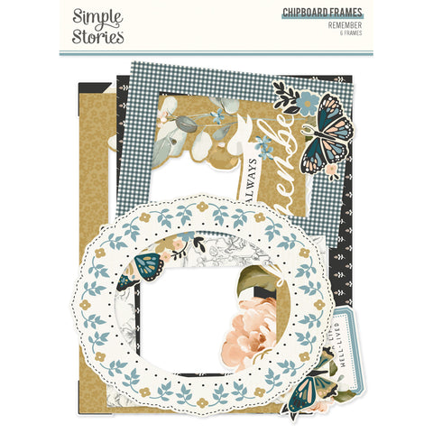 Simple Stories - Remember - Chipboard Frames