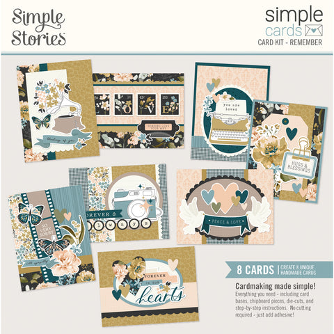 Simple Stories - Remember - Simple Cards Card Kit