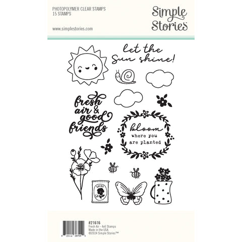 Simple Stories - Fresh Air - Stamps
