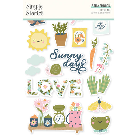 Simple Stories - Fresh Air - Sticker Book
