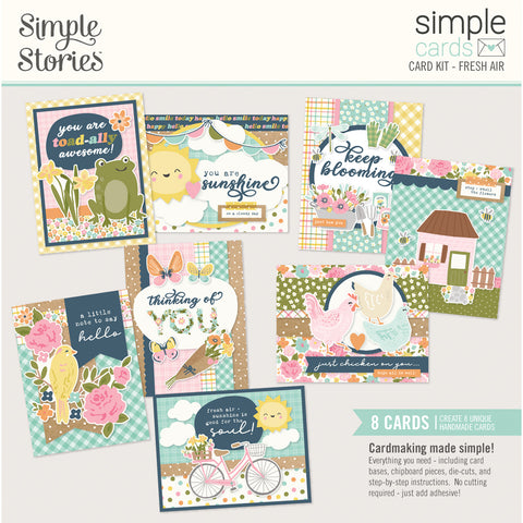 Simple Stories - Fresh Air - Simple Cards Card Kit