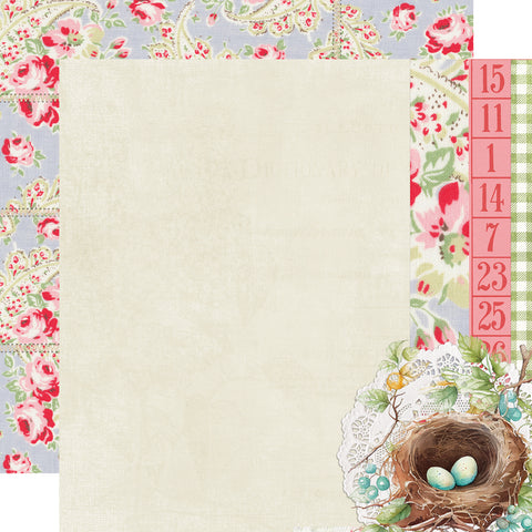Simple Stories - Simple Vintage Spring Garden - 12x12 Single Sheet - Picked For You