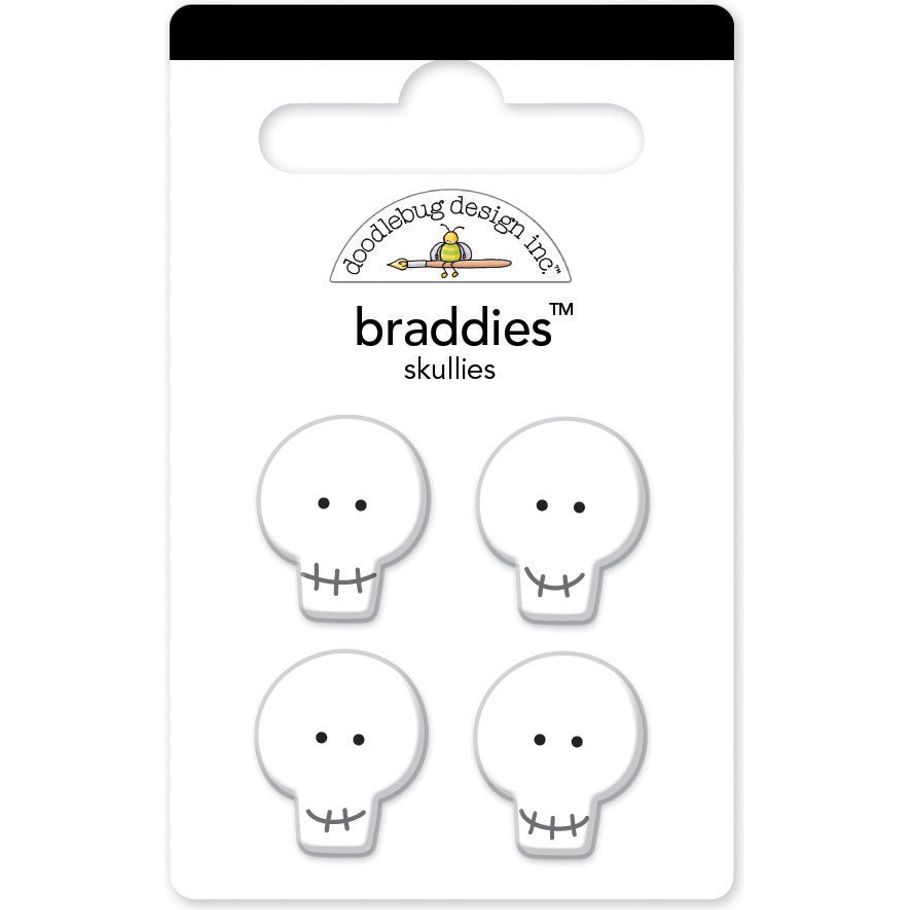 Doodlebug - Sweet & Spooky Collection - Braddies / Skullies - 2207