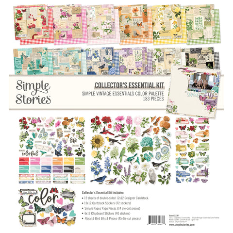 Simple Stories - Simple Vintage Essentials Color Palette - Collector's Essential Kit
