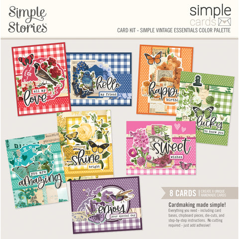 Simple Stories - Simple Vintage Essentials Color Palette - Simple Cards Card Kit