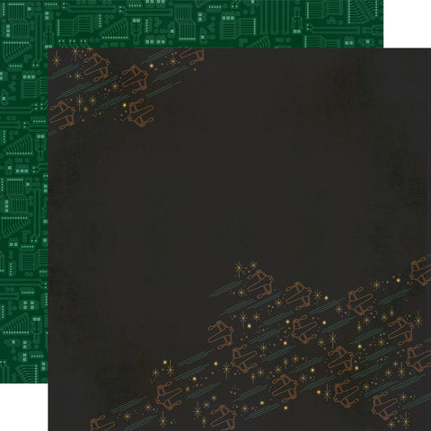 Simple Stories - Say Cheese Galaxy - 12x12 Single Sheet - Space Fleet