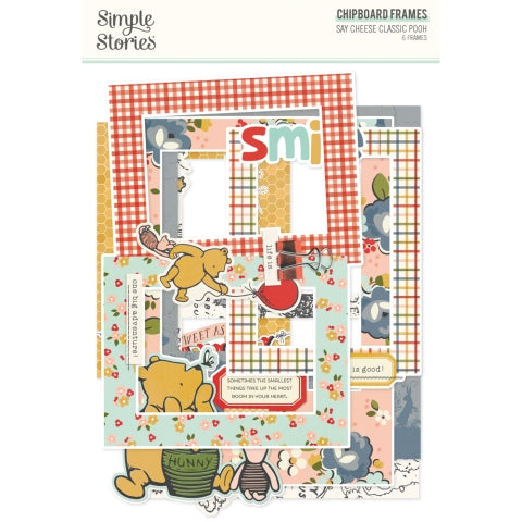 Simple Stories - Say Cheese Classic Pooh - Chipboard Frames