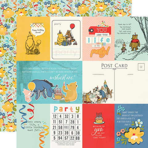 Simple Stories - Say Cheese Classic Pooh Birthday - 12x12 Collection Kit