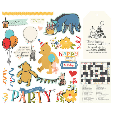 Simple Stories - Say Cheese Classic Pooh Birthday - Big Bits & Pieces