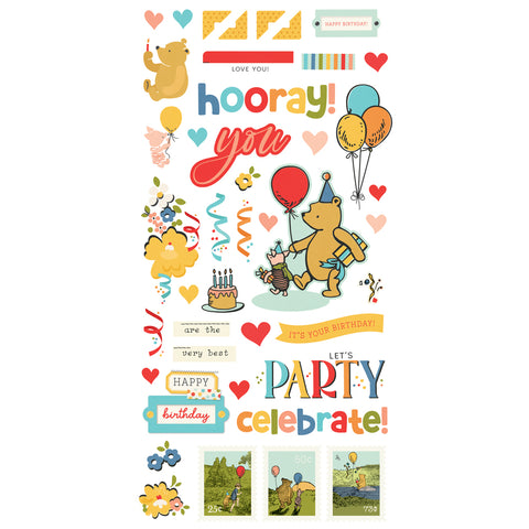 Simple Stories - Say Cheese Classic Pooh Birthday - Simple Cards Card Kit