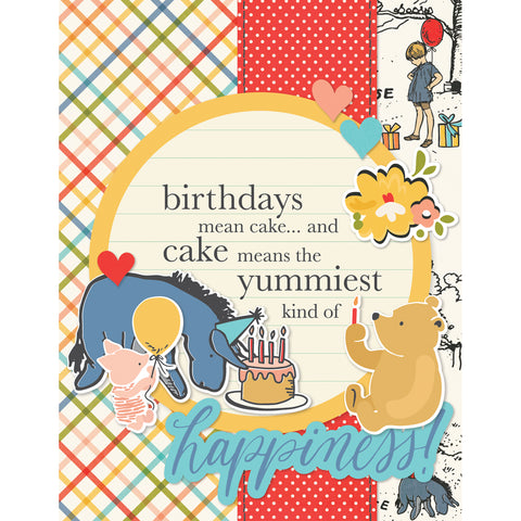 Simple Stories - Say Cheese Classic Pooh Birthday - Simple Cards Card Kit