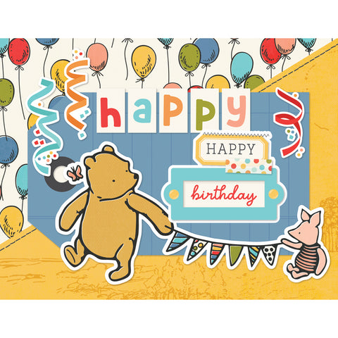 Simple Stories - Say Cheese Classic Pooh Birthday - Simple Cards Card Kit