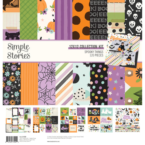 Simple Stories - Spooky Things - 12x12 Collection Kit