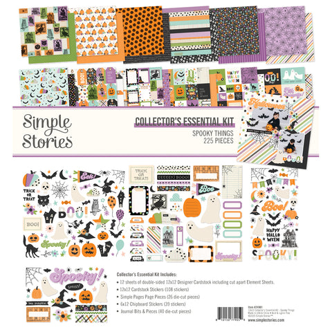 Simple Stories - Spooky Things - Collectors Essentials Kit