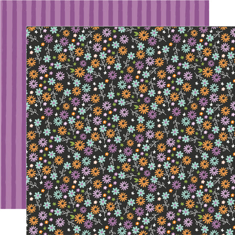 Simple Stories - Spooky Things  - 12x12 Single Sheet - Boo To You