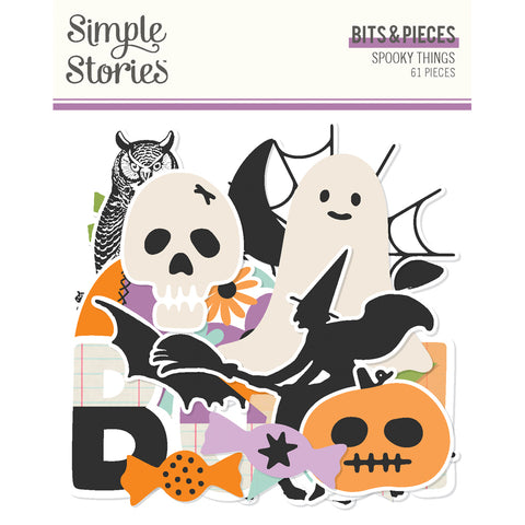 Simple Stories - Spooky Things - Bits & Pieces