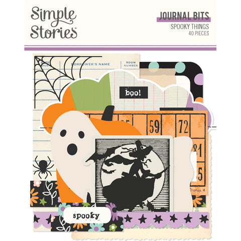 Simple Stories - Spooky Things - Journal Bits & Pieces