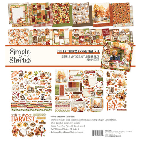 Simple Stories - Simple Vintage Autumn Breeze - Collectors Essentials Kit
