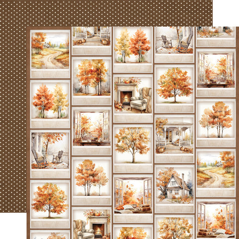 Simple Stories - Simple Vintage Autumn Breeze - 12x12 Single Sheet - Crisp Days