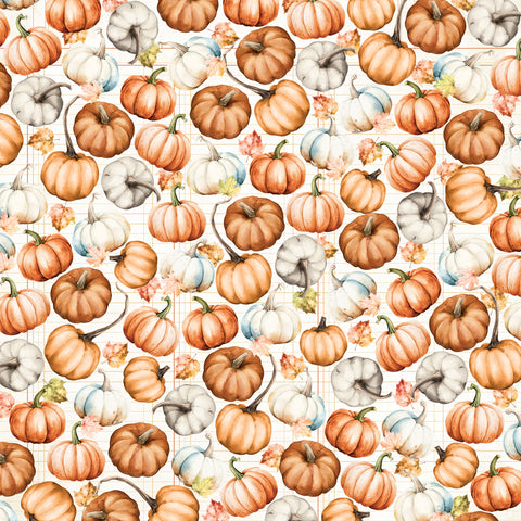 Simple Stories - Simple Vintage Autumn Breeze - 12x12 Single Sheet -Fresh Picked
