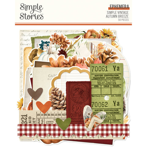 Simple Stories - Simple Vintage Autumn Breeze -  Ephemera