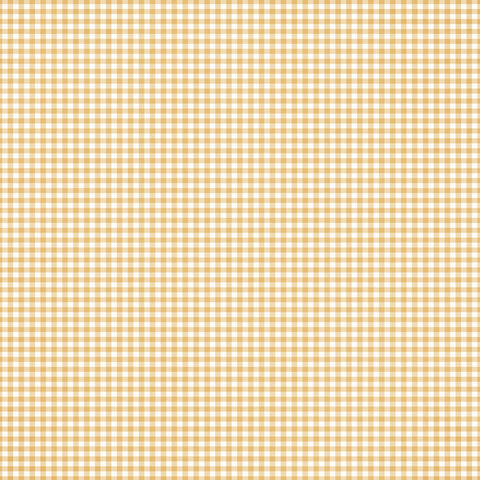 Simple Stories - Simple Vintage Autumn Breeze - 12x12 Single Sheet - Saffron Gingham
