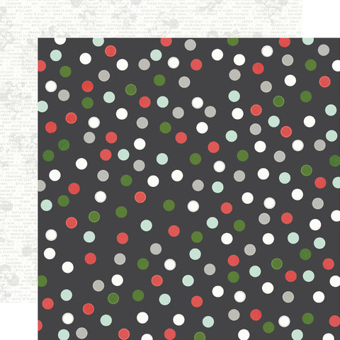 Simple Stories - Classic Mouse Christmas - 12x12 Single Sheet - Deckin' the Halls