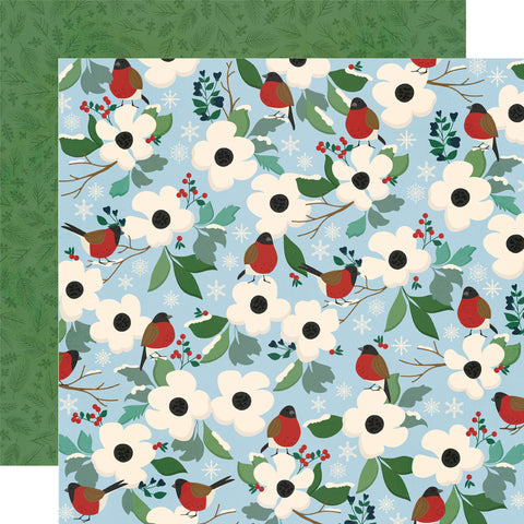 Simple Stories - Simple Vintage Flannel Season  - 12x12 Single Sheet - Winter Joys