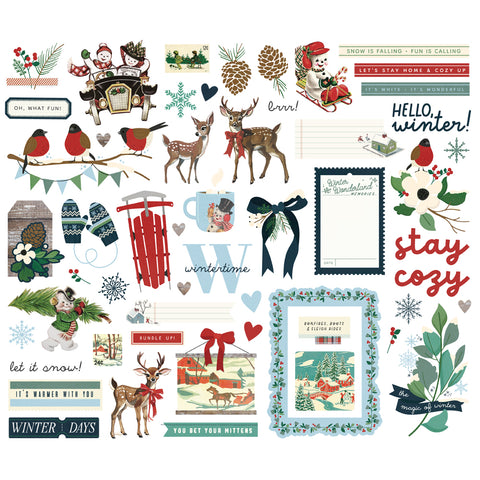 Simple Stories - Simple Vintage Flannel Season -  Bits & Pieces