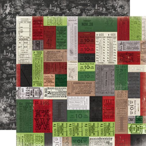 Simple Stories - Simple Vintage Believe - 12x12 Single Sheet - All The Trimmings