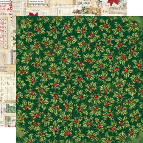 Simple Stories - Simple Vintage Believe - 12x12 Single Sheet - Holiday Traditions