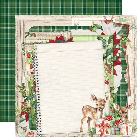 Simple Stories - Simple Vintage Believe - 12x12 Single Sheet - Filled with Wonder