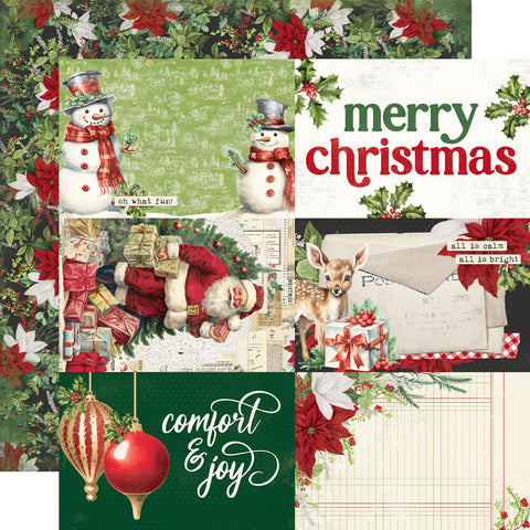 Simple Stories - Simple Vintage Believe - 12x12 Single Sheet - 4x6 Elements