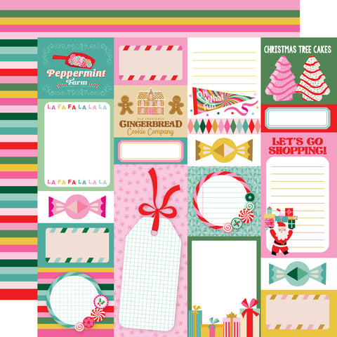 Simple Stories - Hard Candy Christmas - 12x12 Collection Kit
