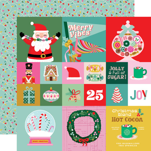 Simple Stories - Hard Candy Christmas - 12x12 Collection Kit