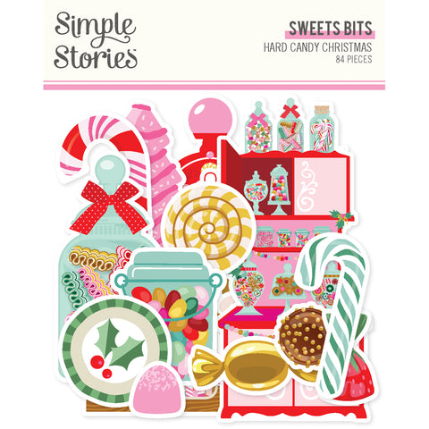Simple Stories - Hard Candy Christmas - Sweet Bits & Pieces
