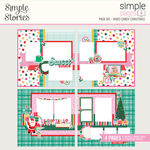 Simple Stories - Hard Candy Christmas - Simple Page Kit
