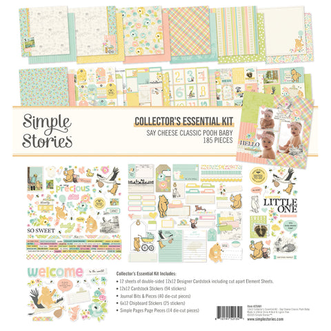Simple Stories - Say Cheese Classic Pooh Baby - Collectors Essentials Kit